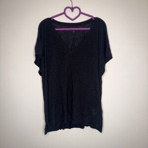 Express Relaxed Tee Black XL